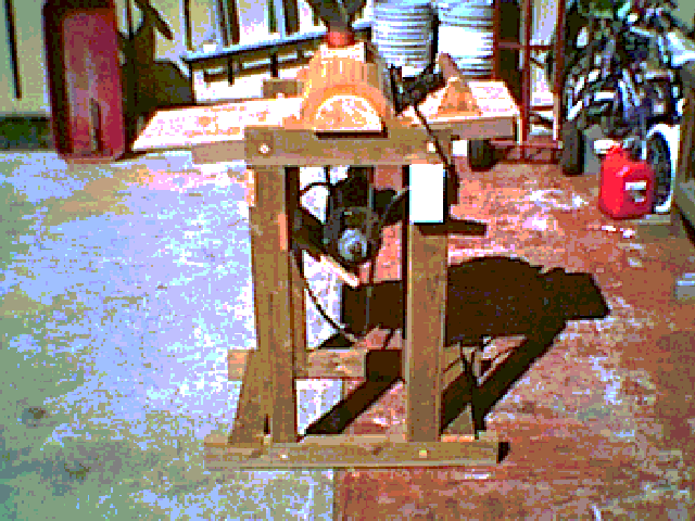Thickness Sander Side View